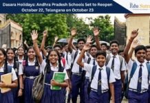 Dasara Holidays: Andhra Pradesh Schools Set to Reopen October 22, Telangana on October 23 Dasara Holidays- Andhra Pradesh Schools